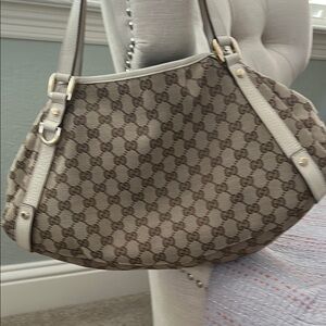 Gucci GG Canvas Abbey Tote Bag